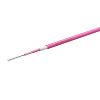 Optipack indoor cable, LSZH, CPR B2ca, 24-way, 1x24F, OM4, 250um, 4.9mm, Heather Violet, Huber+Suhner