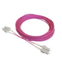 Patch cable duplex OM4, SC/PC-SC/PC, 1.8mm, 24m