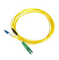 Patch cable duplex SM, CS/PC-LC/APC, 1.8mm, 4m
