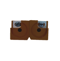 Guide block, 5.0mm, dark brown, Ripley Miller