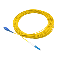 Patch cable easy-strip simplex SM, G652D, SC/APC-SC/APC, 2mm, 10m, for use in pre-/ OTDR launch cable reel