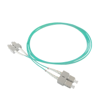 Patch cable duplex OM3, SC/PC-SC/PC, 1.8mm, 3m