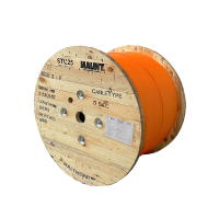 DAC cable indoor/outdoor, D-DAC, LSZH, CPR Dca, 2-way, SM, G.657A1, 250um, 5.8mm, orange (KPN)