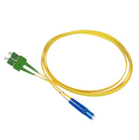 Patch cable duplex SM, LC/PC-SC/APC, 1.8mm, 7.5m