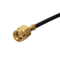 Connector, straight, 50 Ohm, SMA/male, Huber+Suhner (11 SMA-50-3-6/111NE)