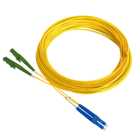 Patch cable duplex SM, E2000/APC-LC/PC, 2.0mm, 15m