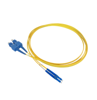 Patch cable duplex SM, LC/PC-SC/PC, 1.8mm, 3m