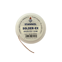 Desoldering wire, 1.6 meters, 1.0mm, Stannol
