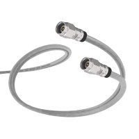 Assembly Sucoflex 126E, SMA male straight-SMA male straight, 1.0m, Huber+Suhner