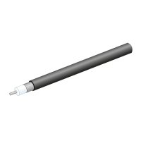 Coax cable, 50 Ohm, RG 58_C/U, black, Huber+Suhner