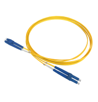 Patch cable duplex SM, LC/PC-LC/PC, Grade C, 1.2mm, 4.5m