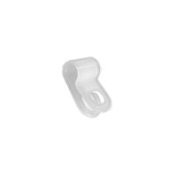 P-clip bracket, 3/16 inch, clip thickness 1.1mm, transparent, bag 100pcs