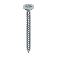 Particleboard Screw, 4.0 x 16 mm, Galvanized, 200 pcs