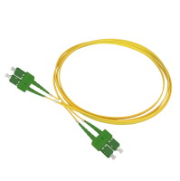 Patch cable duplex SM, SC/APC-SC/APC, 1.8mm, 8m
