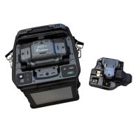 Used fusion splicer, 90S+, 965 splices, manufactured in 2023, includes CT-50 Cleaver, Fujikura