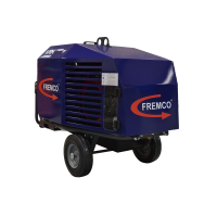 Compressor Rotair VRK Fibra Plus, gasoline, Screw, 15 bar, 1000 l/min, Fremco