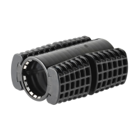 Coupling, split, 40 mm, EBM, Gabocom