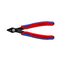 Electronics Side Cutters, super snips, 125mm, Knipex