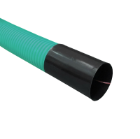 PE flex pipe, 110mm, roll 50m, turquoise