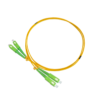 Patch cable duplex SM, SC/APC-SC/APC, 1.8mm, 5m