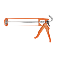 Hand gun silicone sealant, metal