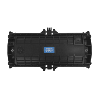 In-line Fiber optic enclosure, 48-way
