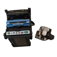 Second-hand splicer, 70S+, 77940 splicing, year of construction 2019, including CT-50 Cleaver, Fujikura