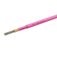 Optipack indoor cable, LSZH, CPR B2ca, 48-way, 4x12F, OM4, 250um, 6.6mm, Heather Violet, Huber+Suhner