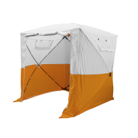 Splicing tent, orange, 2.0 x 2.0 x 1.9 m
