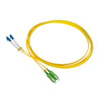 Patch cable duplex SM, LC/PC-SC/APC, 1.8mm, 4m