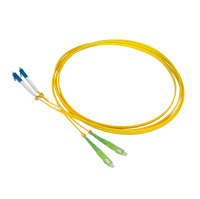 Patch cable duplex SM, LC/PC-SC/APC, 1.8mm, 2.5m