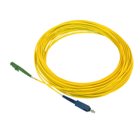 Patch cable simplex SM, E2000/APC-SC/PC, 2.0mm, 19m