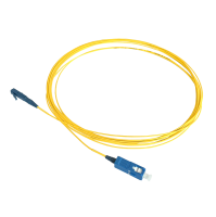 Patch cable simplex SM, LC/PC-SC/PC, 1.2mm, 4.5m