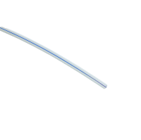 HDPE led pipe, 10/8mm, transparent with blue stripe