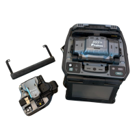 Used fusion splicer, 90S+, 11,214 splices, manufactured in 2022, includes CT-50 Cleaver, Fujikura