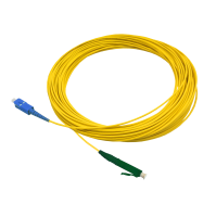 Patch cable easy-strip simplex SM, G652D, SC/APC-SC/PC, 2mm, 10m, to be used for pre-/ OTDR launch cable reel