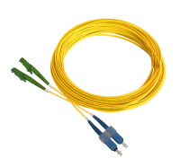 Patch cable duplex SM, E2000/APC-SC/PC, 2.0mm, 17m