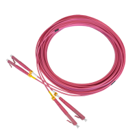 Patch cable duplex OM4, LC/PC-LC/PC, 1.8mm, 12.5m