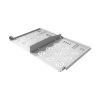 IANOS rear cable manager, 1HE, gray