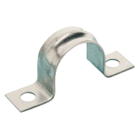 Saddle bracket, 32 mm, galvanized, 100 pcs.