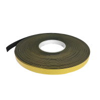 Foam tape, 15x1mm, roll 30m, black