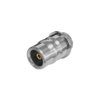 Connector, straight bulkhead receptacle, 50 Ohm, QN/female, Huber+Suhner (22 QN-50-0-1/133NY)