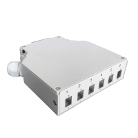 DIN Rail, 6-way, for simplex adapters