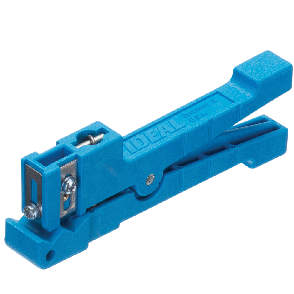Tube stripper, 3.2 - 6.4mm, blue, Ideal