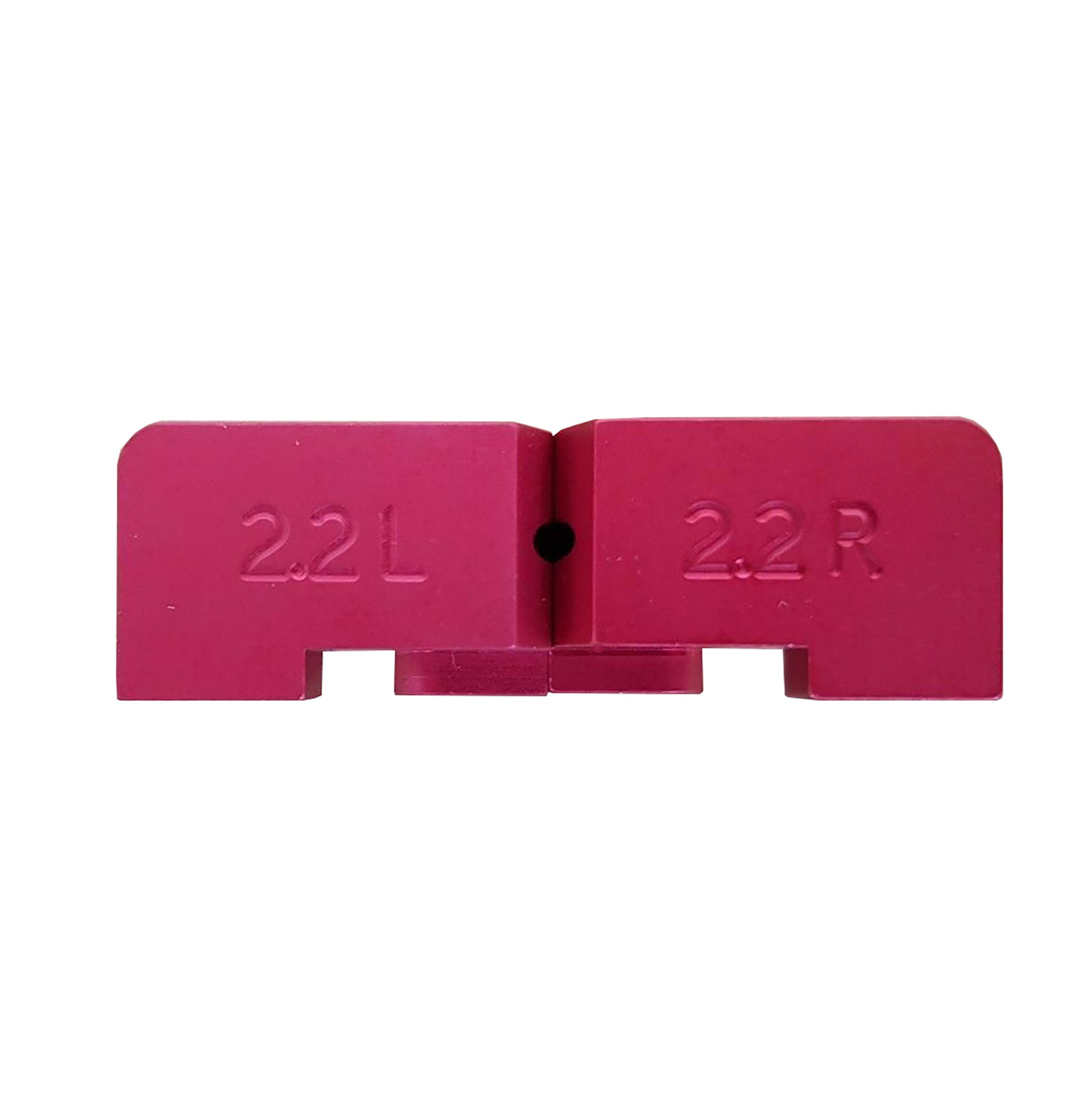 Guide block, 2.2mm, red, Ripley Miller