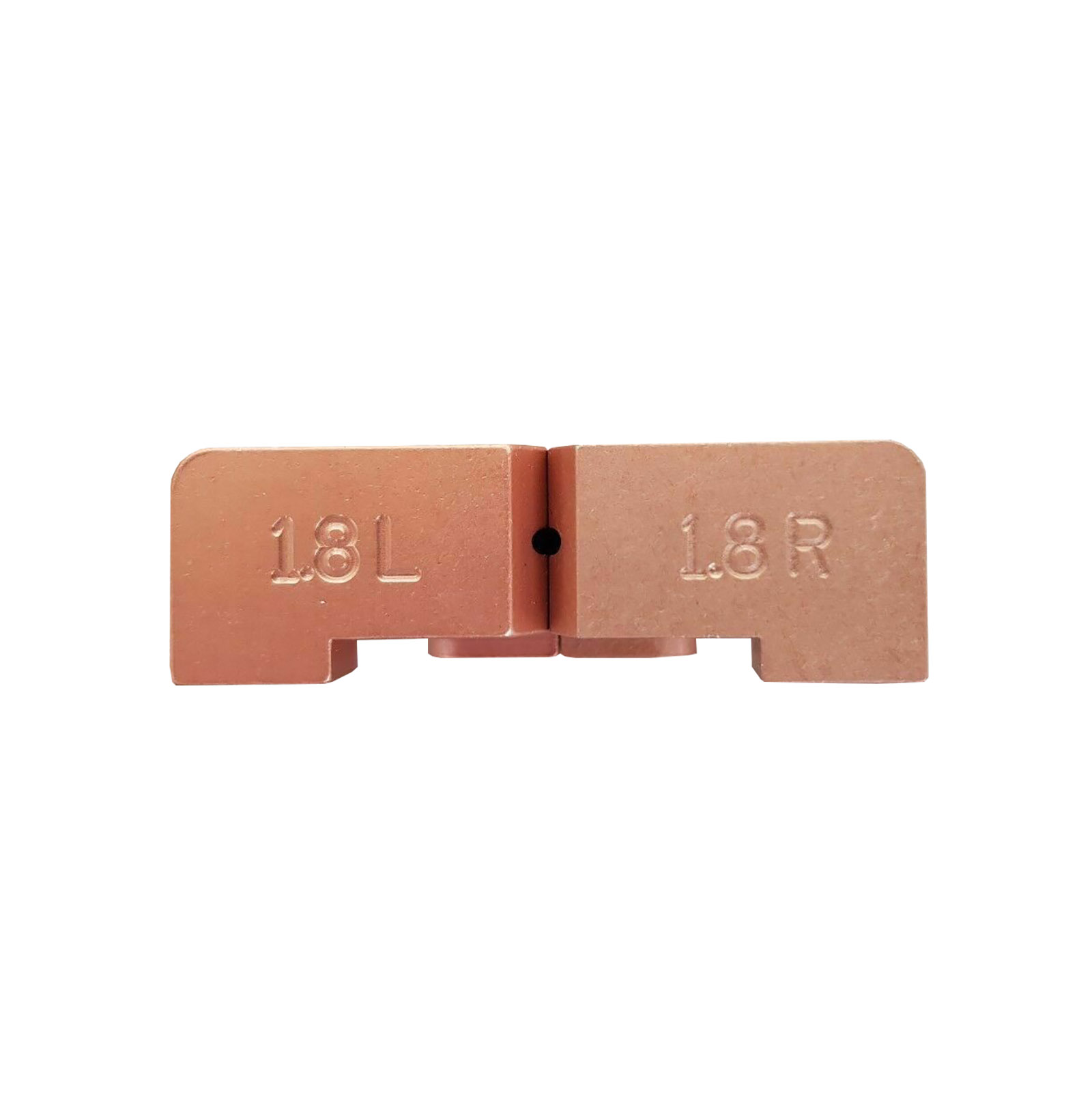 Guide block, 1.8mm, copper, Ripley Miller