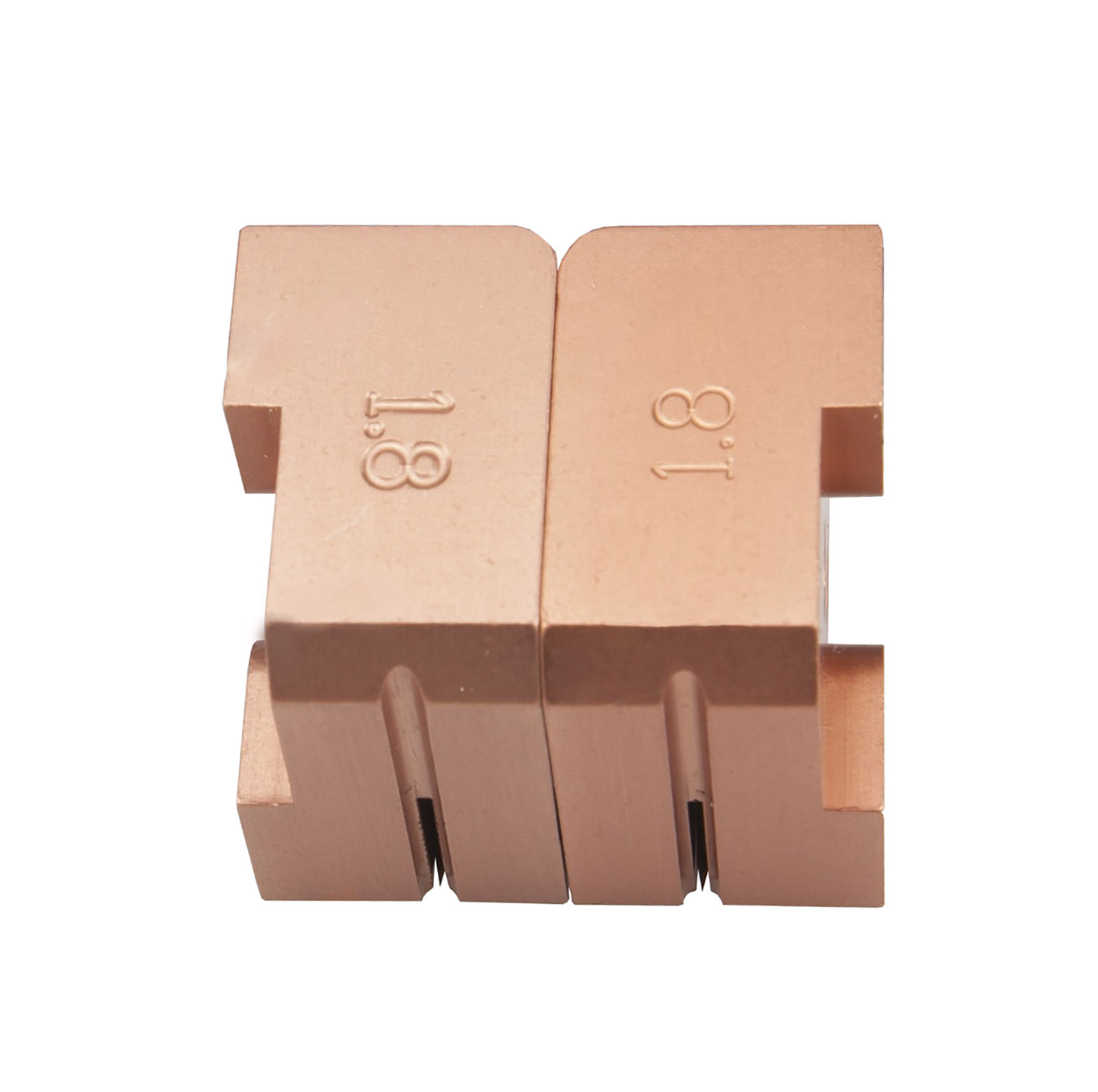 Guide block, 1.8mm, copper, Ripley Miller