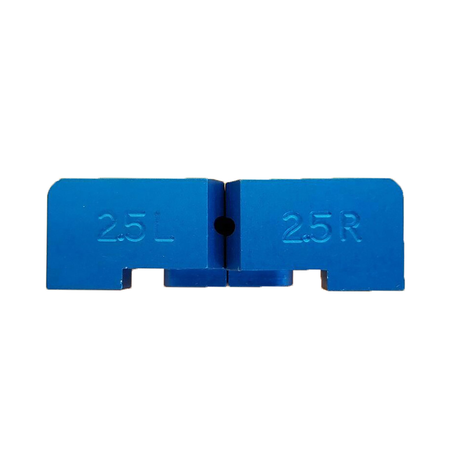 Guide block, 2.5mm, blue, Ripley Miller