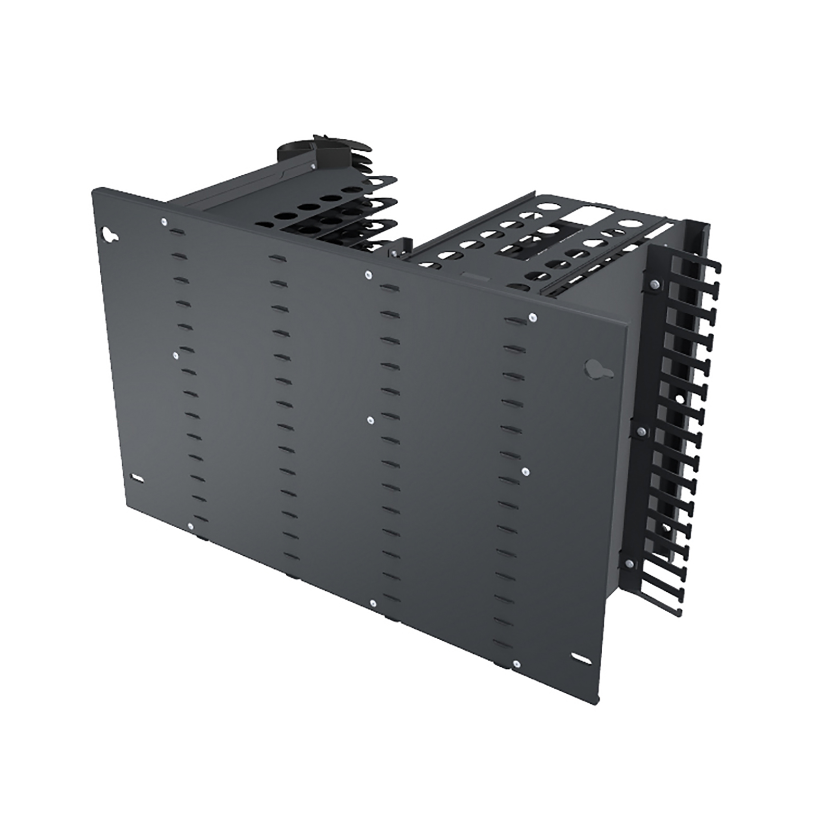 LISA chassis, 7HE, black