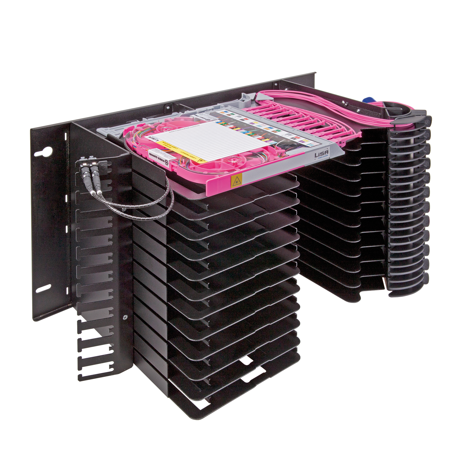 LISA chassis, 6HE, black